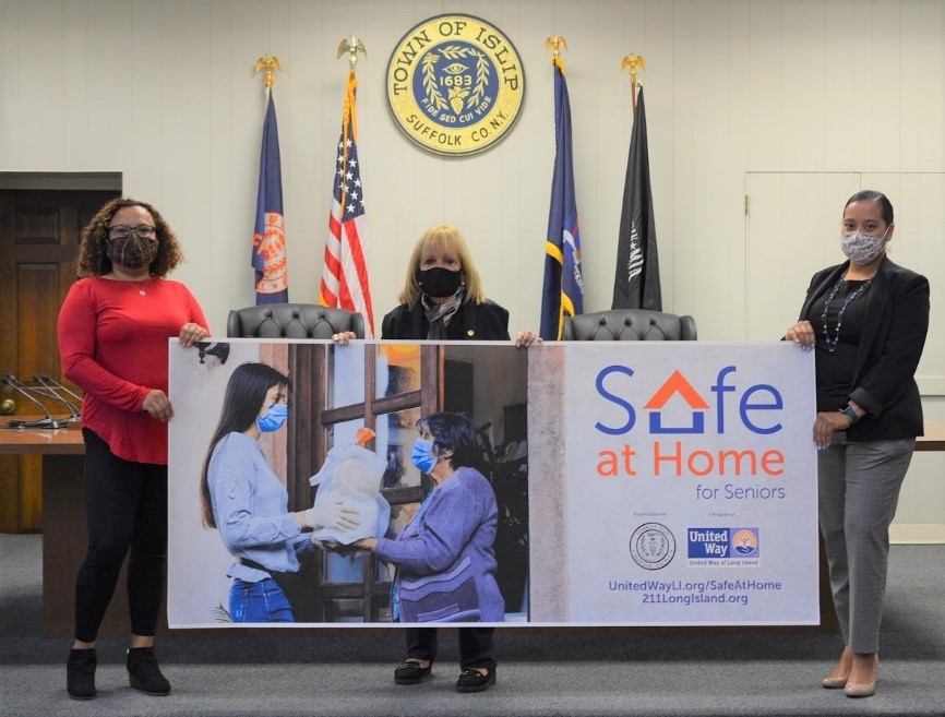 'SAFE AT HOME FOR SENIORS’ IN ISLIP PROVIDES OLDER ADULTS WITH PPE